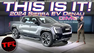 WORLD DEBUT: Is the All-new GMC Sierra EV Denali the BEST Electric Truck Yet? Here's the Full Tour!