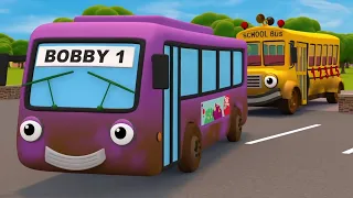 Drive The Bus Song + more Classic Nursery Rhymes for Kids Songs | Gecko's Garage Truck Cartoon