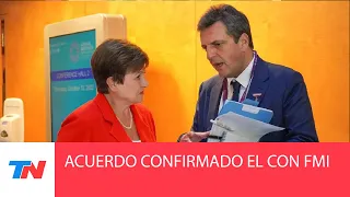 La Argentina llegó a un acuerdo con el FMI y se aseguró un desembolso de USD 7500 millones en agosto