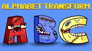 Alphabet Lore But It’s Zombies Transform | Big trouble in Super Mario Bros 3 | Game Animation