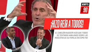 ¡A LAS RISAS! Oscar #Ruggeri hizo que todos se tentaran hablando sobre las mascotas de su familia