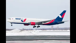 Летим в Казахстан! VATSIM UNKL-UAAA Boeing 767-300ER Azur Air X-Plane 11