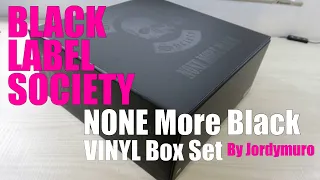 None More Black VINYL Box Set (4K) UNBOXING CASTELLANO Black Label Society Zakk Wylde by Jordymuro