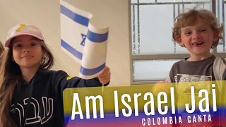Colombia canta Am Israel Jai