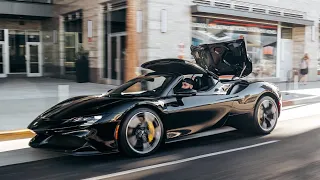 SF90 Ferrari Spider Delivery BIG Project, Sarkis Scrapes a Mclaren.