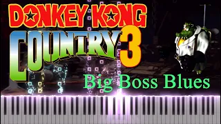 【Remake】 Donkey Kong Country 3 - Big Boss Blues - スーパードンキーコング3 バロンクルール BGM