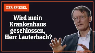 Frustrierte Patienten, insolvente Kliniken: Karl Lauterbach im Spitzengespräch | DER SPIEGEL