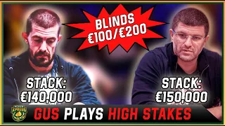 Gus Hansen: SICK hands and HUGE POTS in High Stakes Poker Cash Game!