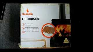 Wood Heater Fire Brick Replacement with Scandia Firebricks from Bunnings