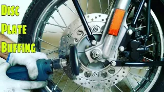 Royal Enfield | Disc Plate Buffing Technique | #mehrariderzz |