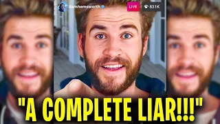 Liam Hemsworth Reacts To Miley Cyrus Exposing Him In “Flowers”