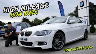 BMW INSPECTED MY HIGH MILEAGE TUNED 335D..THIS COULD END BADLY!