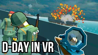 Storming The Beaches Of Normandy In VR | Days of Heroes: D-Day VR | Indie VR Games