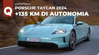 Va più FORTE (952 CV) e carica più VELOCE (18 min.): tutto sulla nuova Porsche Taycan 2024