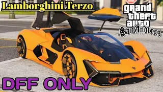 Lamborghini Terzo || Gta san Andreas || DFF ONLY ||