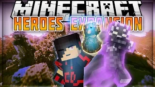 Minecraft: Mod Showcase [UPDATE 2] - Heroes Expansion - THE INFINITY GAUNTLET and BLACK PANTHER