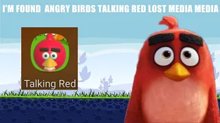 I found the angry birds lost media app