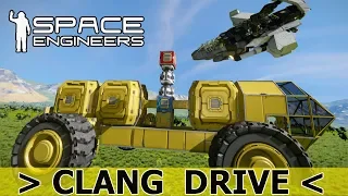 Space Engineers. Clang Drive: перехватчик и ховеркрафт. Это все-таки работает.