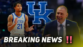 BREAKING NEWS ❗ Kentucky basketball welcomed D.J. Wagner with fanfare. He found a new school.