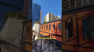 A must see places in DOWNTOWN LOS ANGELES 👉 Grand Central Market, Angels Flight 🍲🚆🌴 #california