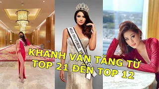 SAU 4 NGÀY KHAI MẠC Khánh Vân TĂNG VỌT thứ hạng từ top 21 lên top 12 Miss Universe 2020
