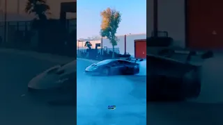 Lamborghini Huracan STO Drifting