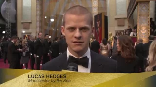 Lucas Hedges on Working With Casey Affleck | IMDb EXCLUSIVE