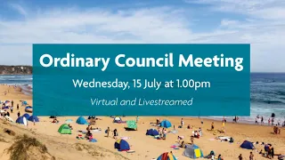 Ordinary Council Meeting - 15 July 2020