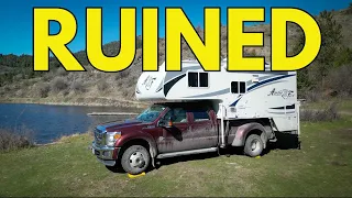 Truck Camping By A Beautiful Lake - Ruined