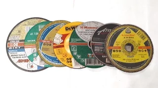 Как выбрать диски для болгарки (УШМ). Характеристики.