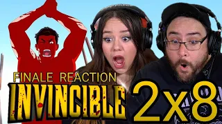 Invincible 2x8 REACTION | "Thought You Were Stronger" | Episode 8 Season Finale