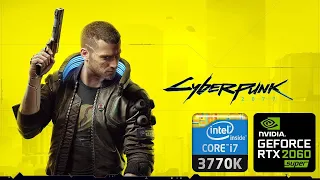 Cyberpunk 2077 2.0 i7 3770K RTX 2070 Super RT ON/OFF