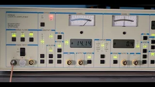 Low resistance (milliohm level) measurements using a lock-in amp