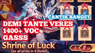 [Arena of Valor] Shrine of Luck New Skin Veres : Sakura Fubuki