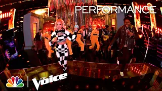 Gwen Stefani and Team Sing "Burning Down the House" | NBC's The Voice Live Top 10 Eliminations 2022