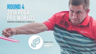 2016 PDGA Pro Worlds Round 4 | Wysocki,McBeth,Locastro,Sexton