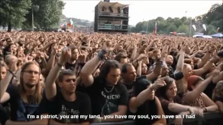 My Land (Live) - SONATA ARCTICA - Lyrics - Masters Of Rock 2015