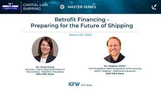 Retrofit Financing - Preparing for the Future of Shipping - KfW IPEX-Bank