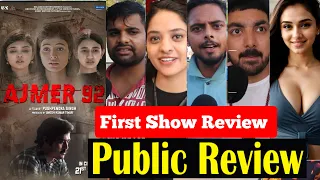 Ajmer 92 Movie Public Review | Ajmer 92 Movie Public Reaction | Karan Verma | Pushpendra Singh