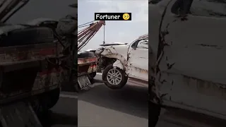 New Fortuner Ka Accident Ho Gaya #shortsviral #viral #ytshorts #bharattravel