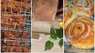 Eid vlog 🤍/ Eid breakfast, prayer, peaceful and travelling 🧁📿✨