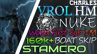 🗿🏴‍☠️ Captain Vrol Nuke - Stamcro 160k+ST / No Boat + First Sub 1m Fight