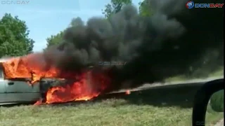 Donday. На въезде в Новочеркасск сгорел Акцент