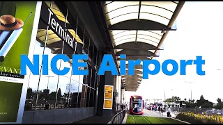 【Airport Tour】2022 Nice Airport Terminal 1 Check-in and Arrival Area