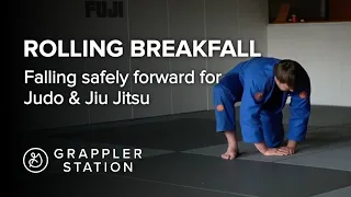 Forward Rolling Ukemi - Falling Safely in Judo, Jiu Jitsu, or Wrestling