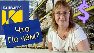 Эстония Магазины.Сколько стоят продукты и товары для дома в магазине Каупмеес?Продукты оптом,цены