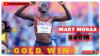 MARY MORAA CRUSHES💥 800M FINALS GOLD WIN 💯 FULL RACE BIRMINGHAM COMMONWEALTH GAMES 2022