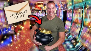 I Gambled My January Rent Money in Vegas and WON A Jackpot