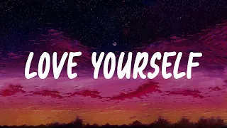 Love Yourself - Justin Bieber (Lyrics) - Wiz Khalifa, Charlie Puth, Miguel, Ed Sheeran (Mix)