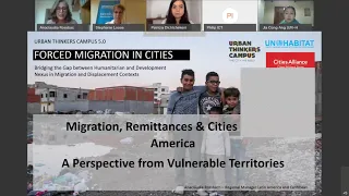 Webinar  - Forced migration in cities: bridging the Gap between Humanitarian and Development Nexus